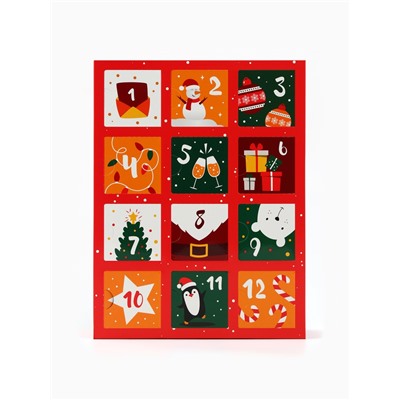 Чай подарочный адвент-календарь «С Новым годом», 215 г