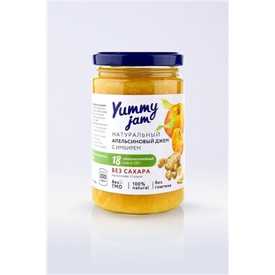 Джем Апельсиновый низкокаллорийный 350г ЭКОПРОДУКТЫ, 1193795