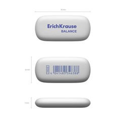 Ластик EK34638 "Баланс" мини 50х25х10 мм ErichKrause