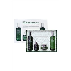 Lebelage Набор для комплексного ухода за кожей с центеллой / Cica Madecassoside (Toner, Emulsion, Ampoule, Cream) KRISTALLER, 1117728