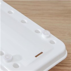 Сушилка для посуды Mini, 39×12,5×11 см, белый