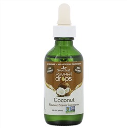 Wisdom Natural, SweetLeaf Sweet Drops, Coconut, 2 fl oz (60 ml)