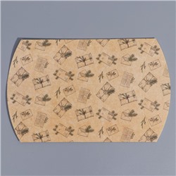 Коробка подарочная новогодняя складная «С Новым годом», 11×8×2 см