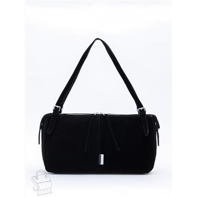 Сумка женская кожаная 91187MSS black Velina Fabbiano-Safenta