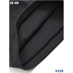 Шорты X128 т.серый
