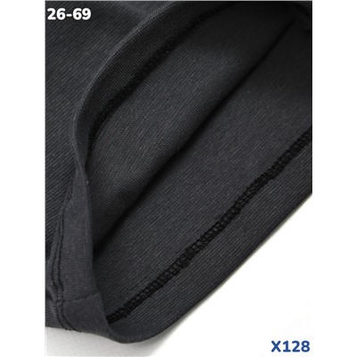 Шорты X128 т.серый