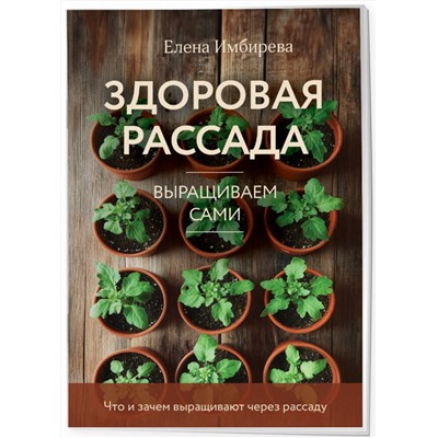 Эксмо Елена Имбирева "Здоровая рассада. Выращиваем сами (новое оформление)"
