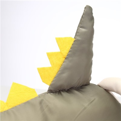 Комбинезон с подкладом «Дракоша», размер L, ДС 35, ОГ 45 см, вес 8-10 кг, хаки