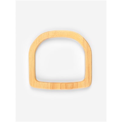 Ручки для сумки деревянные, 12×12.9 см, 2 шт., бежевые