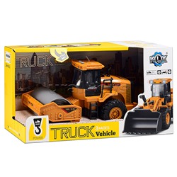 Машина "Каток 2" 1:43 (свет,звук)  в коробке