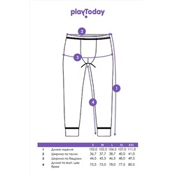 Термобрюки PLAYTODAY, 1223173