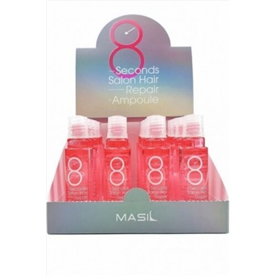 Masil Протеиновая маска-филлер для поврежденных волос / 8 Seconds Salon Hair Repair Ampoule, 20 шт. x 15 мл KRISTALLER, 1108395