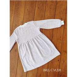 Платье Велюр с длинным рукавом 33054