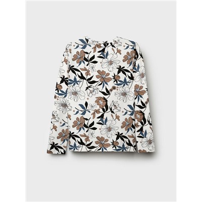 Фуфайка трикотажная для девочек (футболка с длинными рукавами)