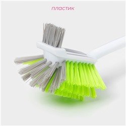 Щётка для посуды Доляна Green day, двойная, 29 см