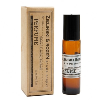 Шариковые масляные духи Zielinski & Rozen Tobacco, Amber, Patchouli унисекс (10 мл)