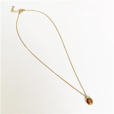 Колье "ТИГРОВЫЙ ГЛАЗ"