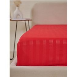 Простыня Микрофибра Страйп - Красный