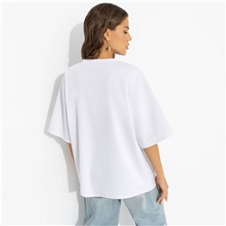 Футболка с акцентными швами, Идеальная гармония (модная)