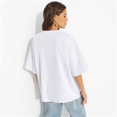 Футболка с акцентными швами, Идеальная гармония (модная)