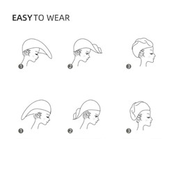 Супер впитывающее Полотенце для волос, Нетканое волокно, 25x65 см, 1 шт