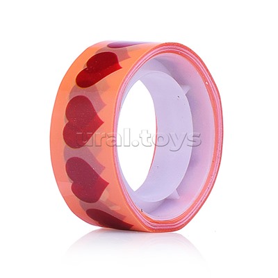 Клейкая лента декоративная "DIY" цветная, полипропиленовая основа 40 мкм, 15 ммx5 м, пласт.вт.