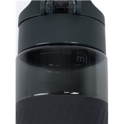 Бутылка для воды Onlytop, 650 мл, чёрная