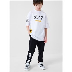 Комплект трикотажный для мальчиков: фуфайка (футболка), брюки