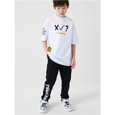 Комплект трикотажный для мальчиков: фуфайка (футболка), брюки