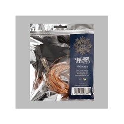 Гирлянда «Нить» 20 м роса, IP20, медная нить, 200 LED, свечение мульти, 12 В