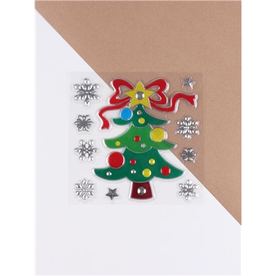 Наклейки «Новогодние», 17×22 см