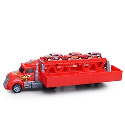 Машина "Пожарная станция" в коробке