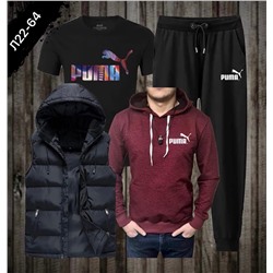 КОСТЮМ ( Футболка + брюки + Толстовка+ жилетка)