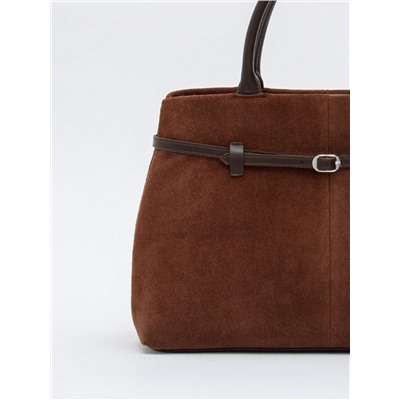 Сумка 8018-1S coffee Velina Fabbiano-Safenta