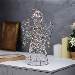 Светодиодная фигура «Ангел» 29×17×16 см, 20 LED, батарейки ААx2 (не в комплекте), свечение теплое белое