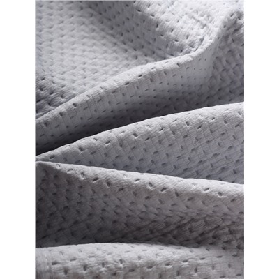 Покрывало «Этель», 150×230 см, 100% п/э, серое