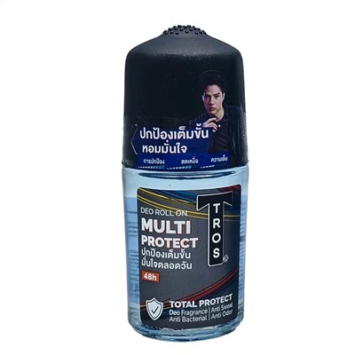 Tros Роликовый дезодорант для мужчин мультизащита от пота и запаха / Multi Protect Deo Roll On, 25 мл 23584