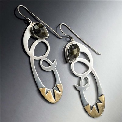 Серьги на крючках арт. 13 4390 (id 285716)