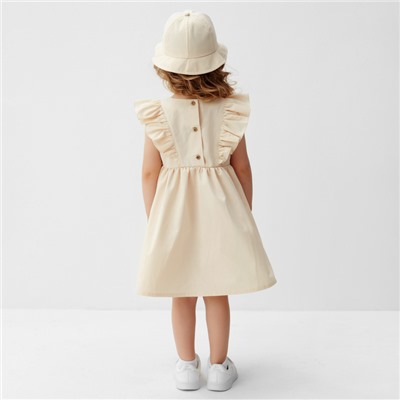 Платье для девочки MINAKU, цвет молочный, рост 146 см