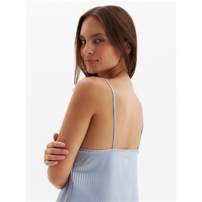 Сорочка ночная женская MINAKU: Home collection, голубая, размер 42