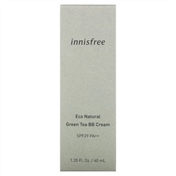 Innisfree, Eco Natural Green Tea BB Cream, SPF 29 PA++, 1.35 fl. oz. (40 ml)