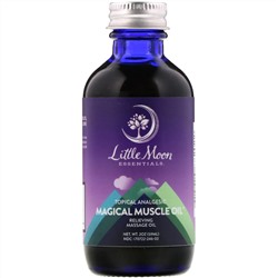 Little Moon Essentials, Magical Muscle Oil, Relieving Massage Oil, 2 oz (59 ml)