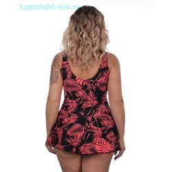 6962 Купальник сплошной платье (52-60)