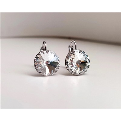 Серьги с кристаллами Swarovski