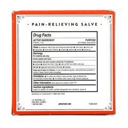 J R Watkins, Pain-Relieving Salve, Petro-Carbo, 4.3 oz (121 g)