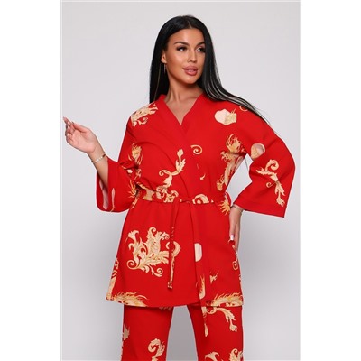 Пеньюар с брюками тройка Драконы 929 НАТАЛИ, 1229230