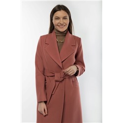 01-10445 Пальто женское демисезонное (пояс)