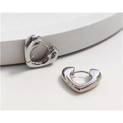 Серьги Сердечки