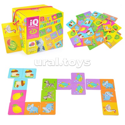 Для самых маленьких. 2+ Вот такое домино