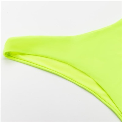 Плавки купальные женские MINAKU «Summer time», размер 46, цвет жёлтый